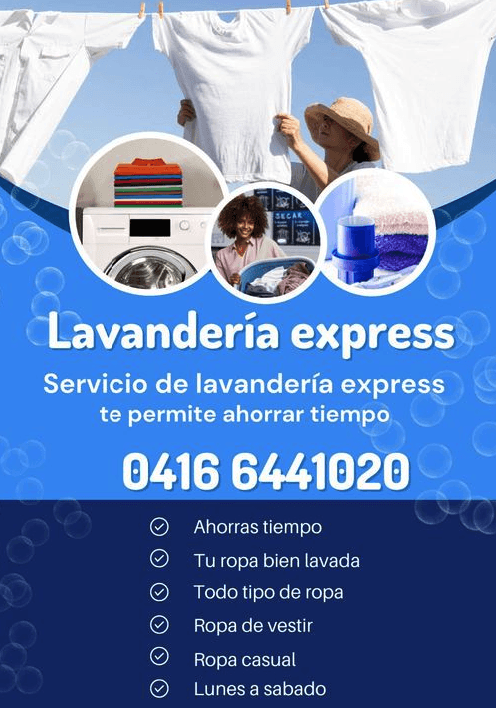 Servicio de lavandería express