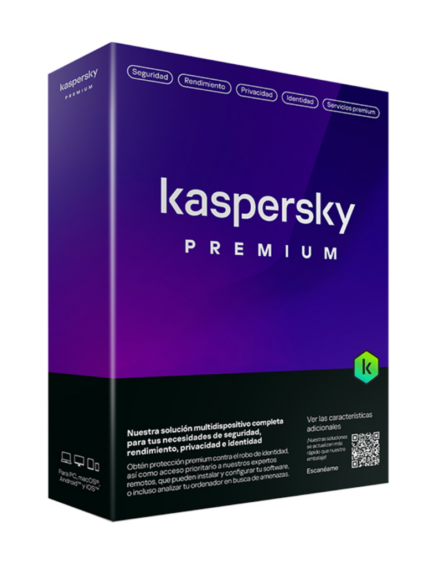 Kaspersky PREMIUM Para 1 PC por 1 Año