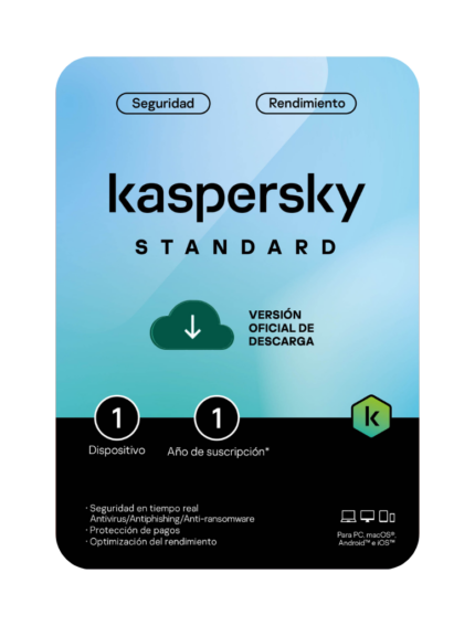 Kaspersky Standard Para 1 PC por 1 Año